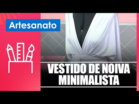 Aprenda a fazer um lindo vestido de noiva minimalista com a artesã Michele Ramos – 29/05/25