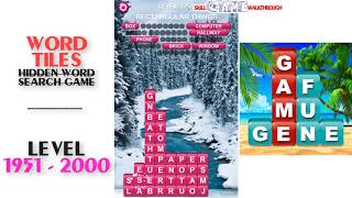 Word Tiles Level 1951 - 2000 Walkthrough | SkillGameWalkthrough screenshot 5