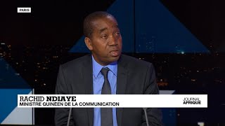 Rachid Ndiaye, le ministre guinéen de la communication, s'exprime sur la crise