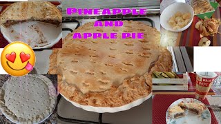 How to bake a Pineapple and Apple Pie Recipe