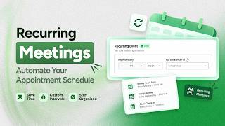 HydraBooking Recurring Meetings | Automate Your Appointment Schedule