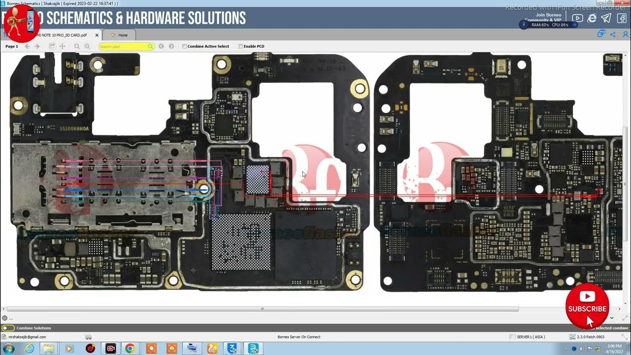 REDMI NOTE 10 PRO UFS iSP Pin Out,Sd Card Hardware, Solution