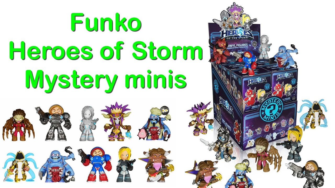 heroes of the storm mystery minis