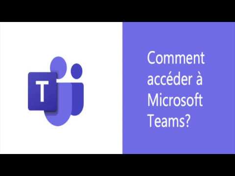 Comment accéder à Microsoft Teams pour la classe?