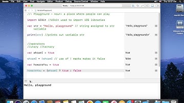 variable declaration in Swift