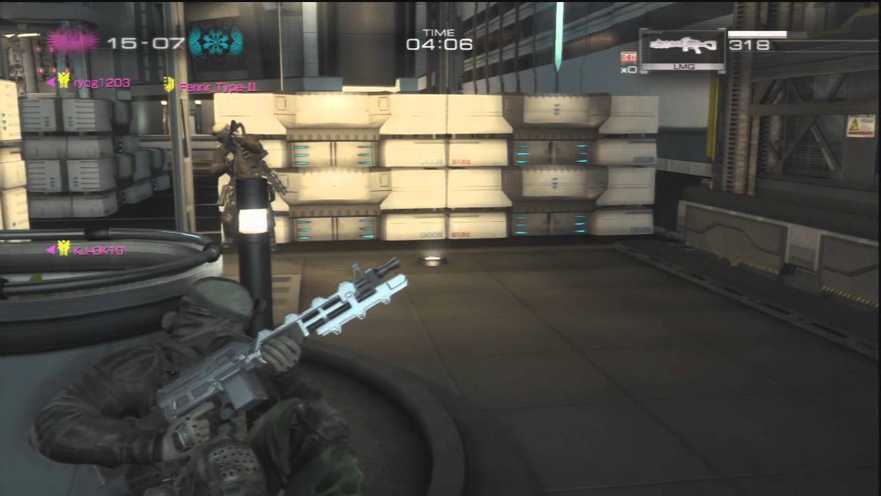 Binary Domain, Team Deathmatch: DLC map - Outside High Rise, Upper City ...