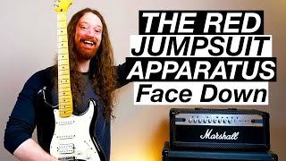 Face Down by The Red Jumpsuit Apparatus Guitar Lesson amp Tutorial