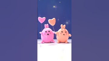 Mold Cute Animals From Self-Dry Clay | Nặn Con Vật Dễ Thương Từ Đất Sét tự Khô #shorts #shortvideo