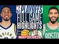 Boston celtics vs indiana pacers  full game highlights  may 21 2024  nba play off