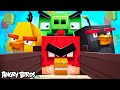 😱 ПТИЧКИ Против СВИНЕЙ! Angry birds в Майнкрафт! #4