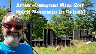 Mini Golf Maze Course at Spirit Mountain's Ski Resort in Duluth