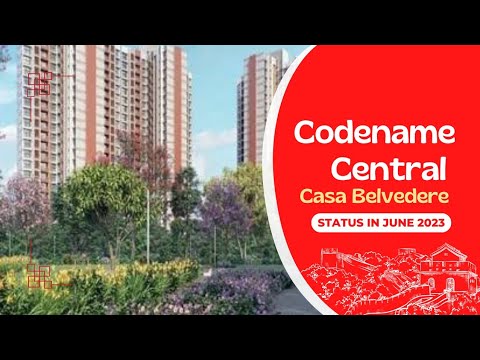 Lodha Codename Central, Casa Belvedere, Palava City Kalyan Shil road, Status June 2023