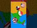 Texas become independence (Part 1) 😱💀 #countryballs #history #geography #viralshorts #shorts