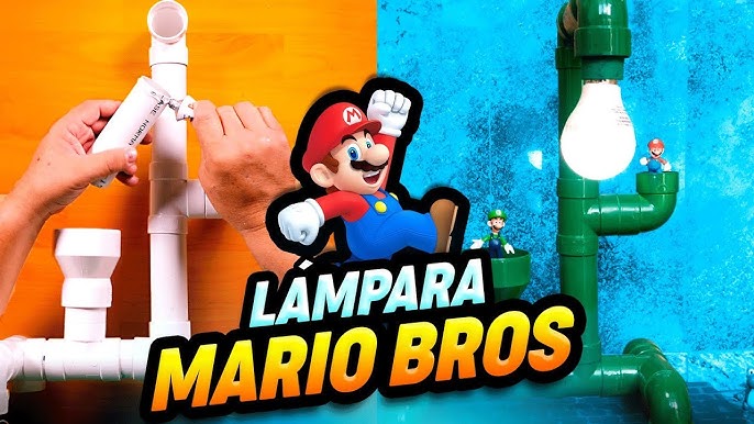 LAMPARA SUPER MARIO BROS CONSTRUYE UN NIVEL – Gameplanet