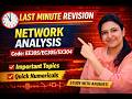 ONE SHOT NUMERICAL|TWO PORT| NETWORK ANALYSIS | EX304 | EE305 | #education #rgpvbhopal #electrical