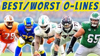 Ranking O-Lines & If They MAKE or BREAK Your RBs in Fantasy Football