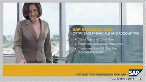 Managing Financials and Accounting with SAP Business One