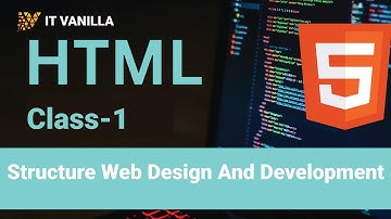 HTML5 Full Course for Beginners Part 1 | HTML Tutorial Bangla | IT Vanilla Official