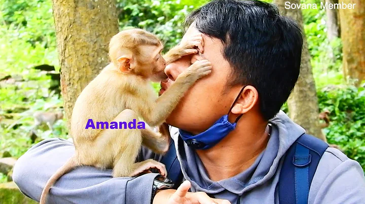 Rarely seen before! It's the first time for Amanda...