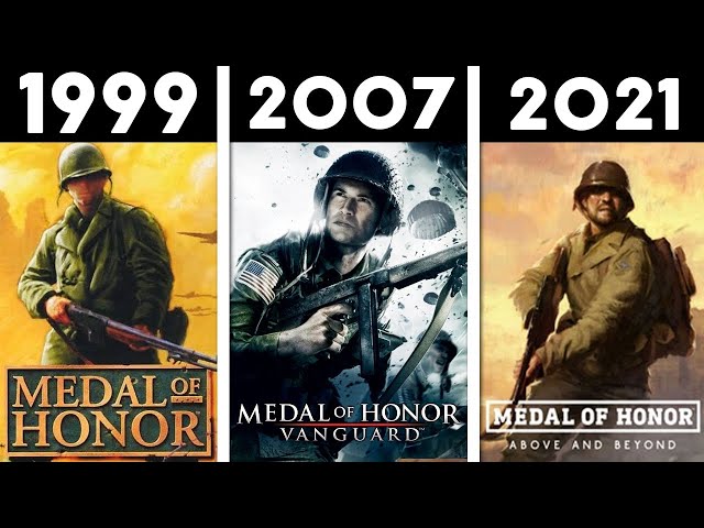 EVOLUÇÃO INCRÍVEL DO MEDAL OF HONOR 