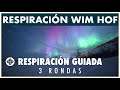 Respiracin Guiada de Wim Hof  3 RONDAS  Ejercicio de Respiracin en Espaol