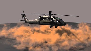 thinkingParticles 6 helicopter rising by Richard Mathew (Hyderabad)