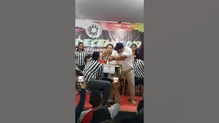 Panco armwrestling indonesia. Kelas berat Tomy vs Bowo