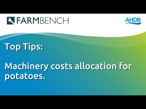 FARMBENCH: Machinery costs allocation for potatoes