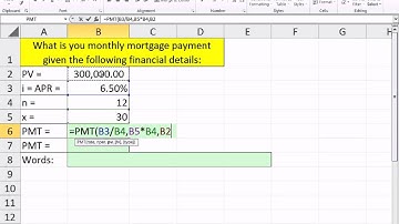 ACCTG 455: Excel Finance Class 35: PMT for Present Value of Annuity PMT Function for Loan Payment