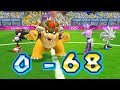 Mario & Sonic At The London 2012 Olympic Games Football Bowser, Shadow, Blaze, Silver | JinnaGaming