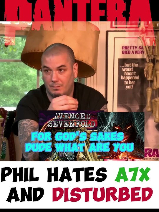 Phil hates A7X and Disturbed #philanselmo #avengedsevenfold #disturbed #a7x #reaction