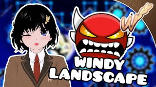 my first insane demon! (windy landscape) @wheatzies