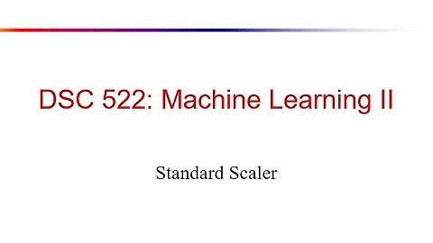 05-2 Standard scaler