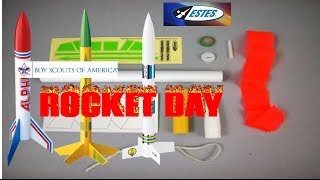 How to Build a Estes Viking Rocket ,Boy Scouts ,Rocket Day