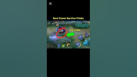 Sora Tower Survive Tricks Mobile Legends Tutorial #sora #tutorial #mlbb #shorts #mobilelegends