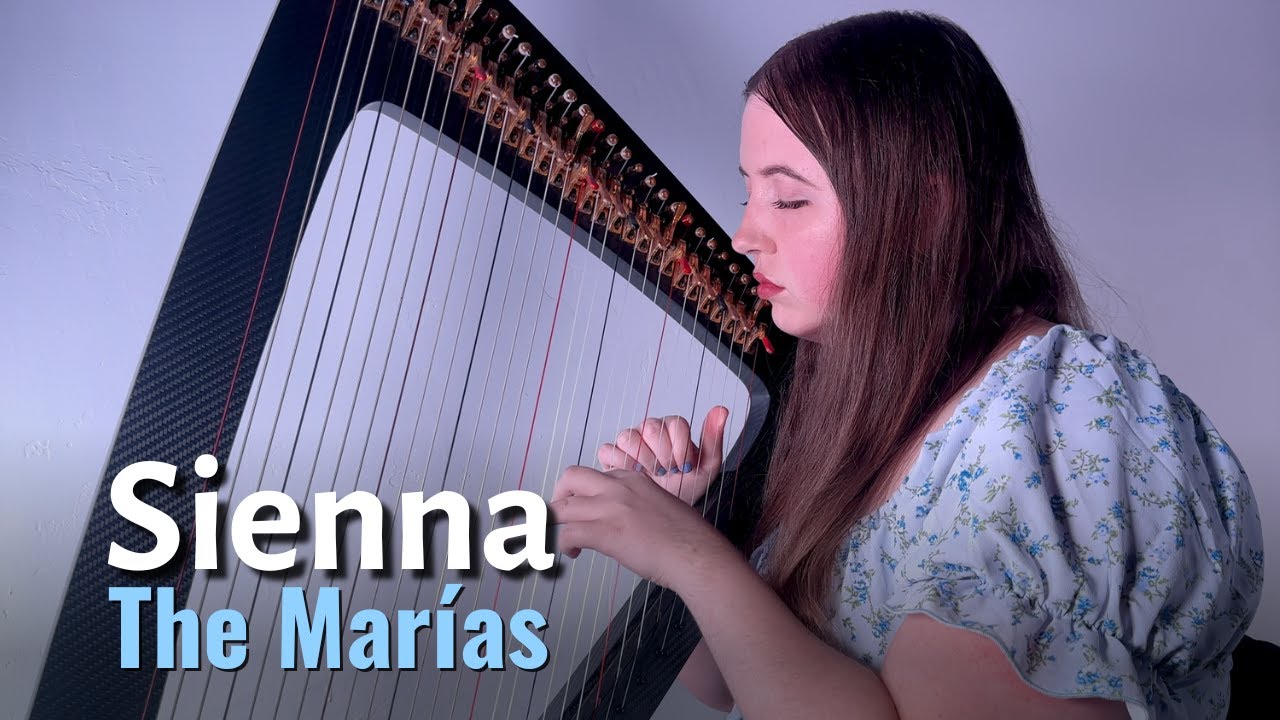 The Marías - Sienna (Harp Cover) + Sheet Music