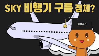 하늘의 비행기 구름(비행운) 정체가 멀까?