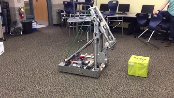 2018 FRC Team 23 Cube Pickup and Scale Placement Test Mid-Reach