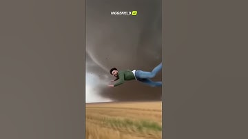 Guy jumps into a tornado just to “see what happens” — pure madness