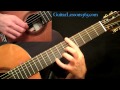 Romance - Acoustic Fingerstyle Guitar Lesson Pt.1 Romanza