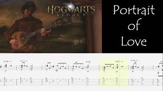 Portrait of Love from Hogwarts Legacy (Guitar Painting Music 1)