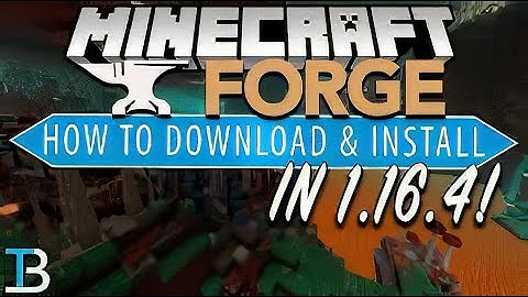 (LATEST UPDATE)How To Download & Install Forge in Minecraft 1.16.4