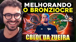 MYLON REAGE: PLAY INSANA do TITAN e MONO CHAMPION no CBLOL - CBLOL DA ZUEIRA