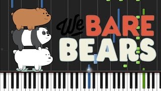 Video thumbnail of "We Bare Bears - Opening Theme [Synthesia Tutorial]"