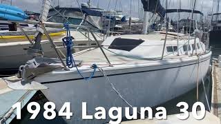 1984 Laguna 30 Video Tour | California Yacht Sales by California Yacht Sales 1,141 views 2 years ago 3 minutes, 11 seconds