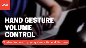 Hand Gesture Volume Control | Using OpenCV, Python, Mediapipe and pycaw