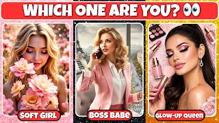 Какая ты девушка? Нежная, властная или королева сияния? 🥰😎😍 Игра с 3 вариантами выбора раскроет т... screenshot 5