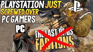 PlayStation Just SCREWED PC Gamers...