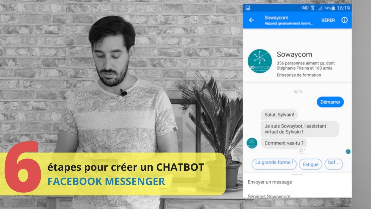 New Update Créer un Chatbot Facebook Messenger