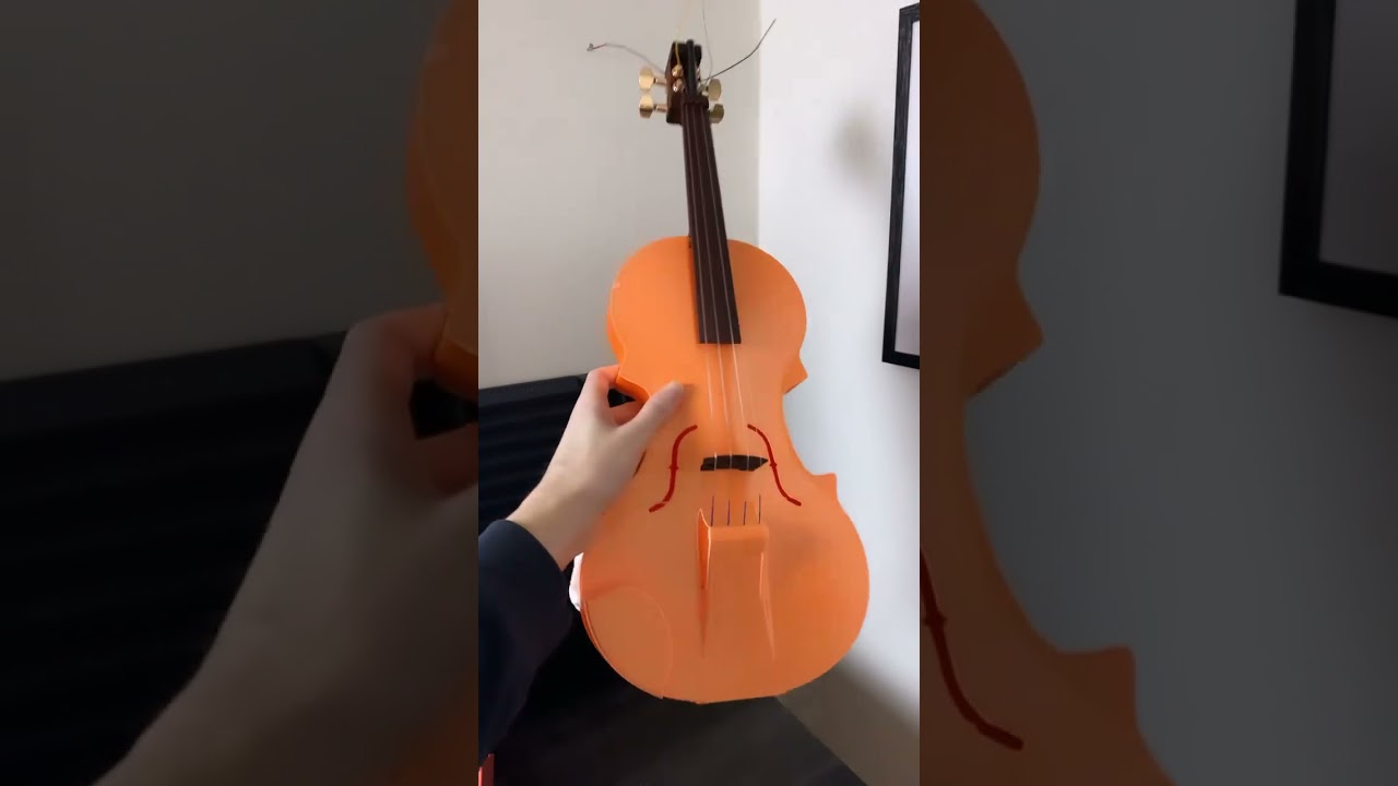3d printed violin
